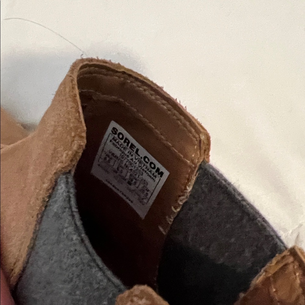 Sorel Camel Suede Chelsea Boots - Picture 2 of 7